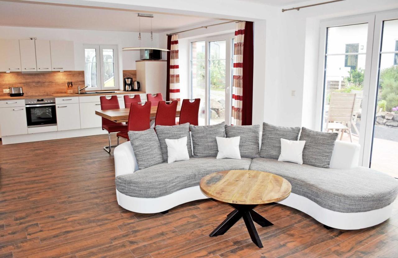 Ferienhaus Zum Boddenstrand Mit Ka Groß Zicker Bagian luar foto